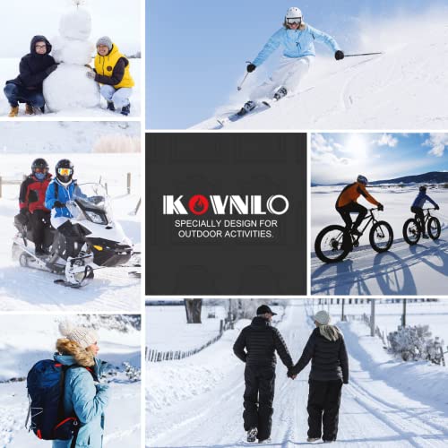 Kovnlo Womens Heated Vest, 4 In 1 Smart Controller, Lights-Out Design, Lightweight Heating Vest (Battery Pack Not Included) #TOP7