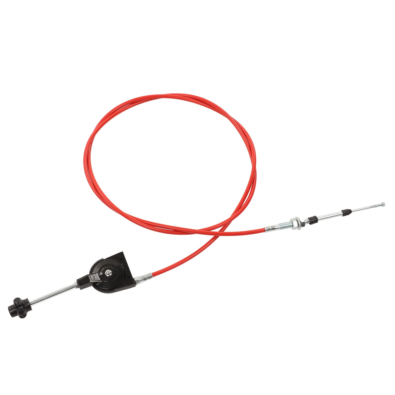 Cavo Acceleratore Manuale per Escavatore e Carrello Irrigatore, 3m Tubo in PU con Giunto Acciaio Inossidabile