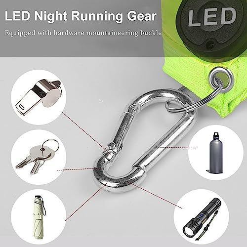 Cinto de Corrida LED - Alça de led recarregável USB para caminhada noturna | Equipamento de caminhad