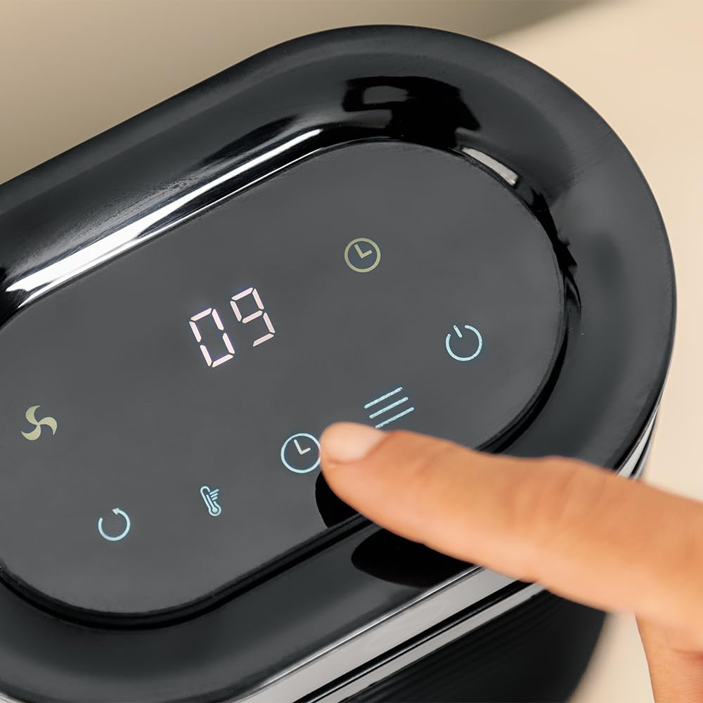 Cecotec Ceramiczny grzejnik stołowy ReadyWarm 1550 Max Ceramic Rotate Smart. 1500 W, oscylacja, cyfrowy wyświetlacz, regulowany termostat i 3 tryby pracy