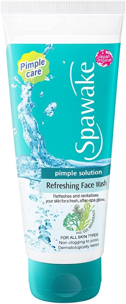 Anti-Acne Face Wash 100g | Pimple Solution Refreshing Cleanser | Oil Control & Acne Care Face Wash for Clear, Fresh Skin