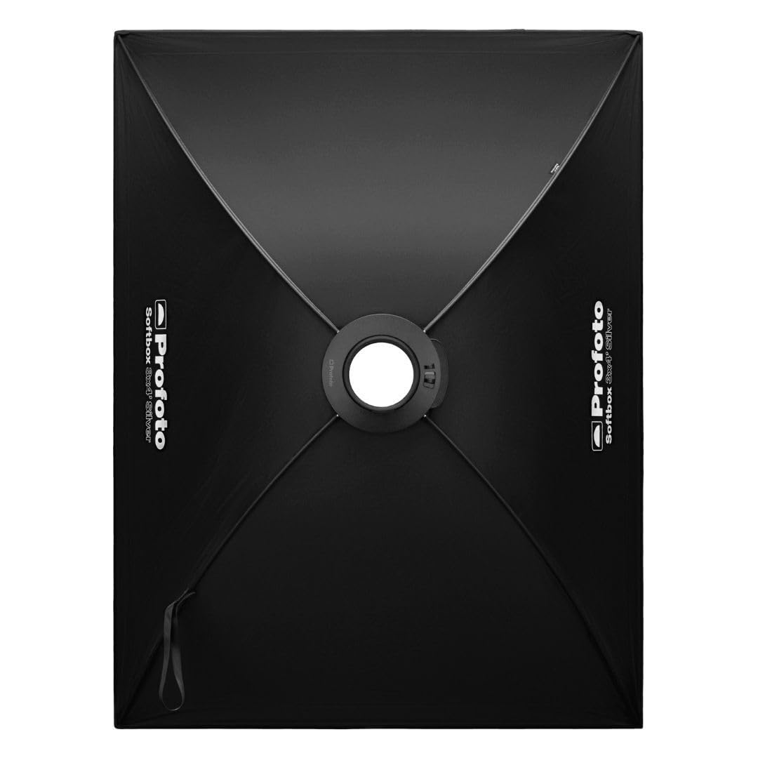 Profoto Softbox rectangular de 3 x 4 pies (plata)
