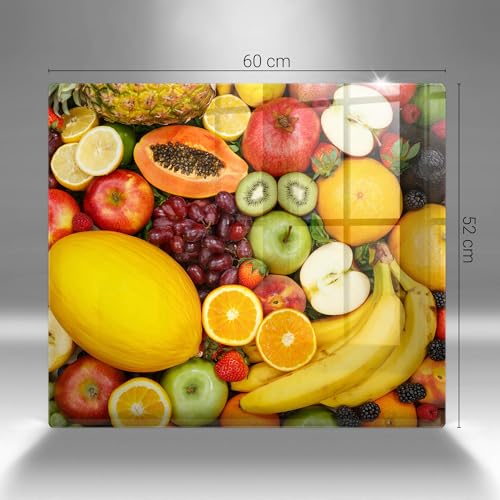 Planche à découper induction Wallfluent 60x52cm de qualité supérieure - 7