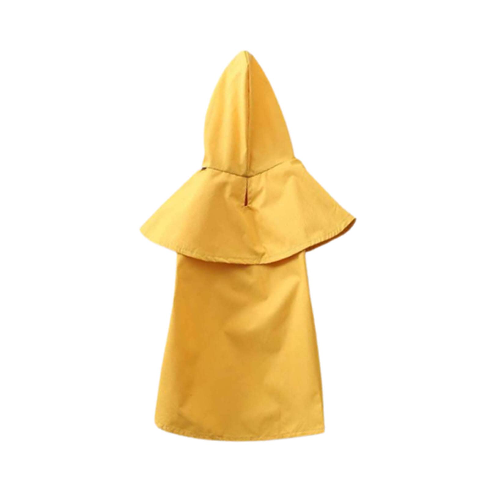 Hund Regenmantel wasserdichte Hundemanteljacke, Hunderegenmäntel, klein, mit Kapuze, Haustier-Regenumhang mit Kapuze, langlebig, regenfest
