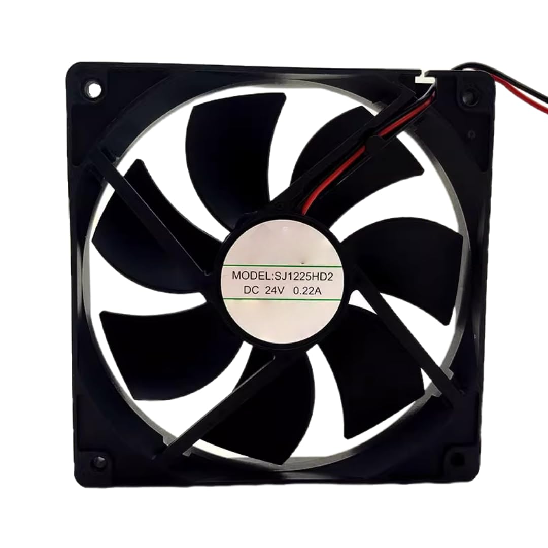 CZVJUKBYP SJ1225HD2 DC24V 0.22A 5.28W 2200RPM 12025 Cooling Fan 120x120x25MM
