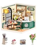 Rolife Super Creator Café Romántico, Casa Miniatura DIY con Luz, Casa de Muñecas sin Pegamento, Kit de Construcción para Adultos y Adolescentes, Regalo Ideal para Niñas