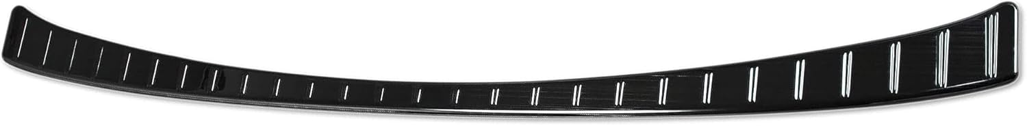 Car Accessories Fit for Lexus New RX RX350 RX350h RX500h F Sport 2023 2024 2025 2026 Rear Outside Bumper Sill Plate Guard Cover Trim (Brushed Black Style) Stainless Steel 1 PC