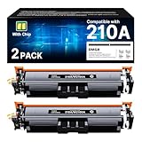 210A 210X Toner Cartridges 2 Pack - Replacement for HP 210A Black, Works for HP Color LaserJet Pro MFP 4301fdw Wireless Printer, MFP Pro 4301fdn 4201dw 4201dn,Color Pro MFP 4301 4201 Series Printer