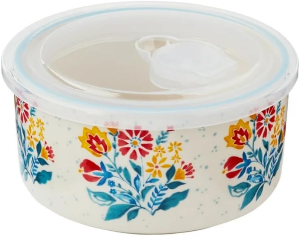 Mazie Round Ceramic Nesting Bowls, 6-Piece– Multi-Color