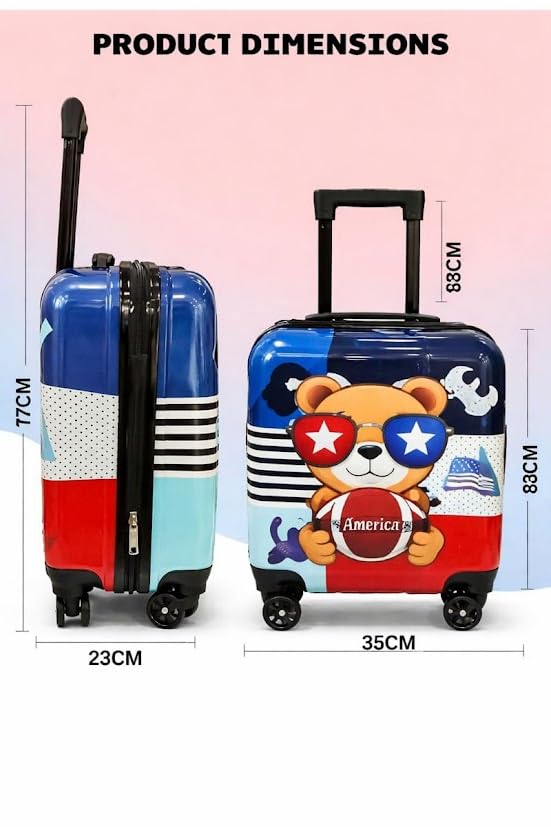Image of HappileTrolley Bag School Bag