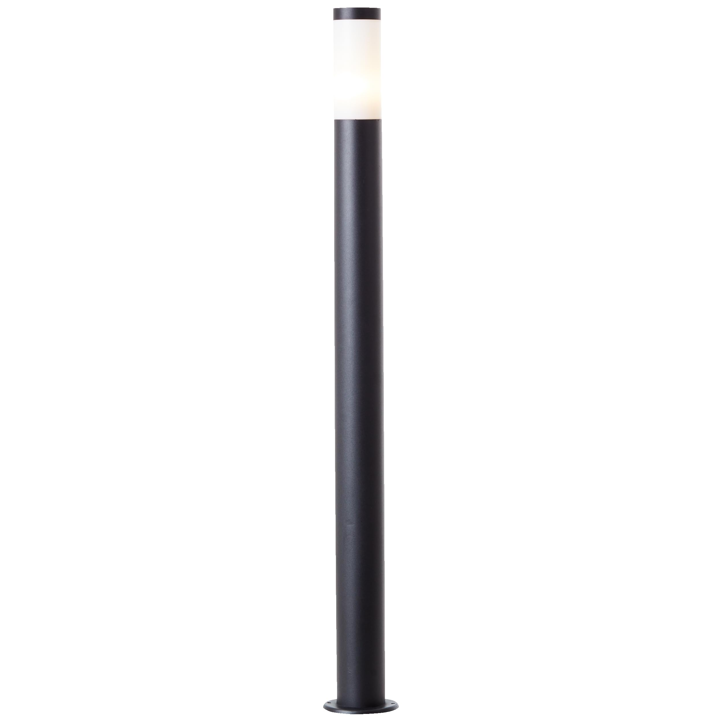 Lightbox lampe de borne extérieure avec 1,1 m de hauteur - Ø 12 cm - lampe