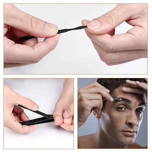 Premium Professional Manicure Set Nail Clippers Pedicure Kit -7 Pieces Stainless Steel Manicure Kit, Professional Grooming Kits, Nail Care Tools With Luxurious Travel Case #TOP4