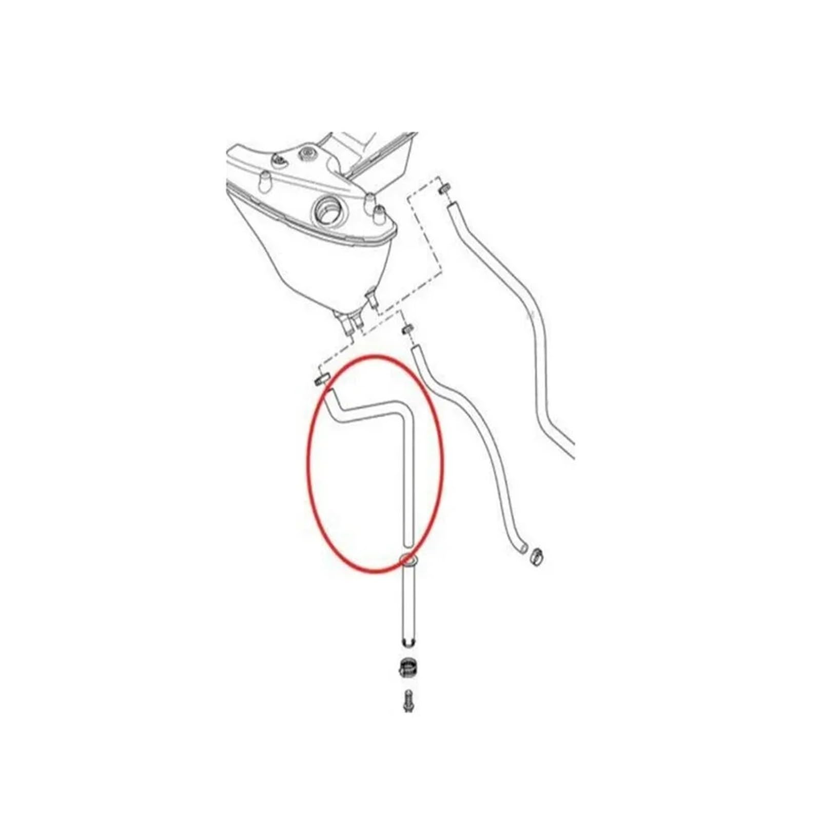 Kable napędowe Pasuje do Harley Sportster XL883 Iron 1200 48 72 Custom Nightster Czarny wąż chłodnicy oleju rura spustowa motocykla Motocyklowe kable napędowe(Sportster 2006-2013)