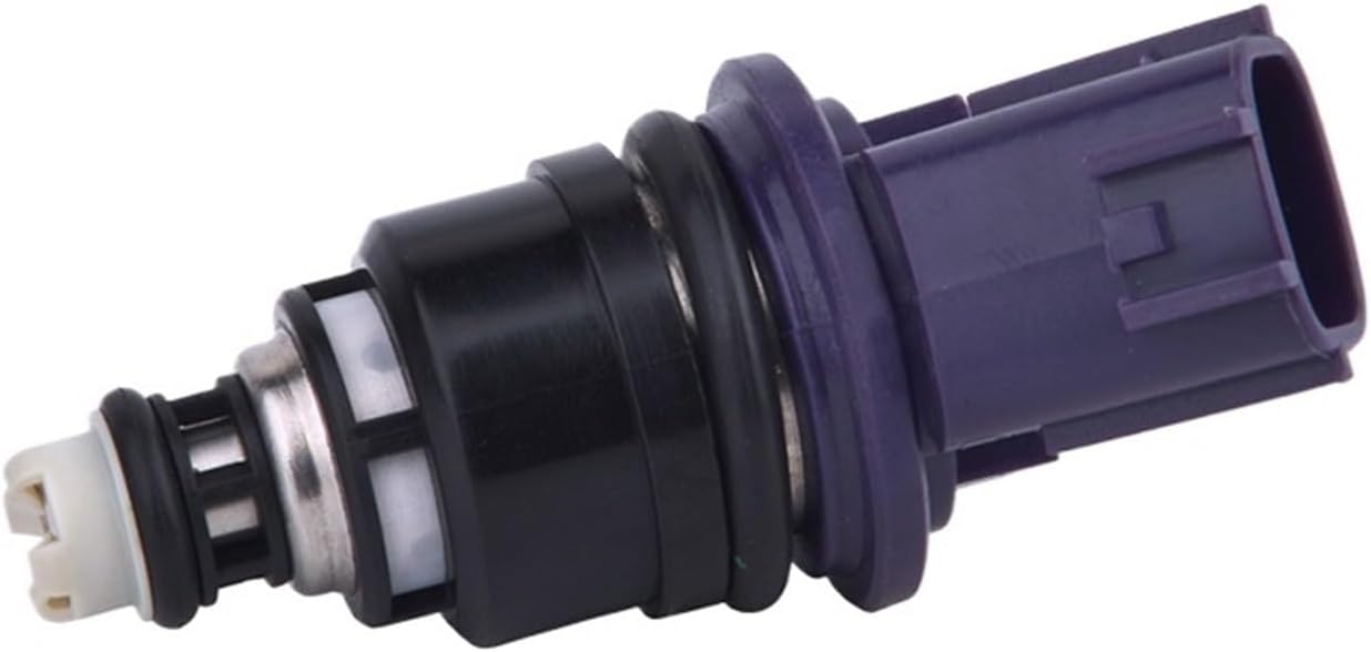 4PCS Fuel Injector Nozzle Compatible with Nissan 300ZX Turbo SR20DET 16600-21U01 16600-67U00 Car Engine Injector Nozzle Fuel Injection Valve Direct Replacement High Performance Fuel Injection Kit