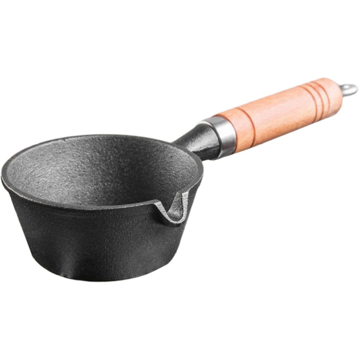 Poêle à œufs en fonte pour cuisson rapide de petit-déjeuner
