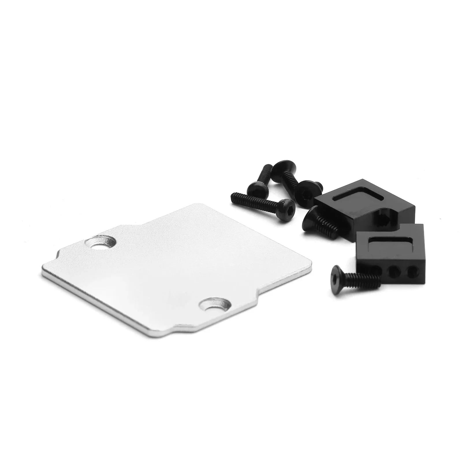 Pour Granite Pour Grom Pour Typhon Pour Grom 1/18 Support Servo Direction Métal Support Récepteur Pièces Accessoires D'amélioration Pour Voitures RC Jouets Crawlers Rc