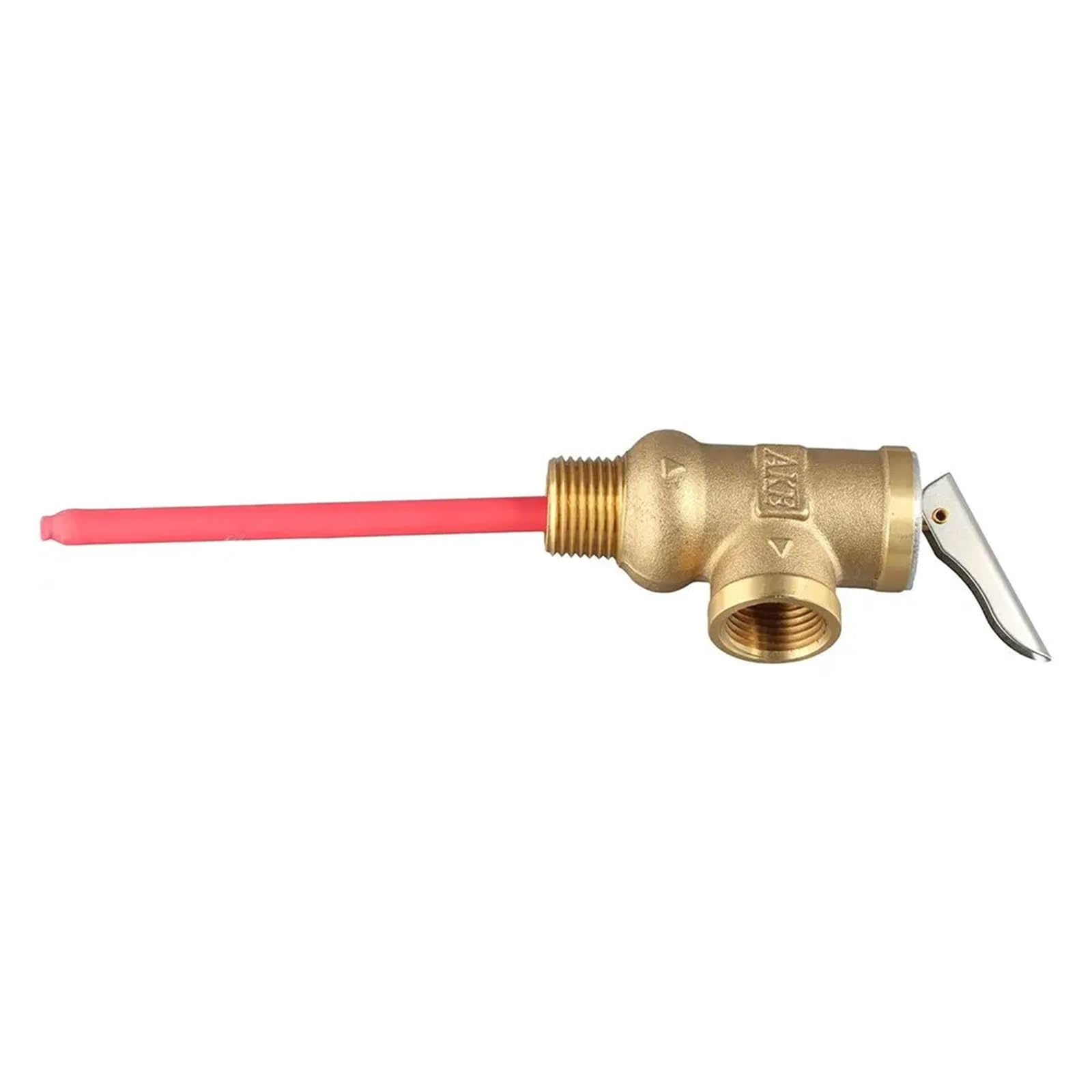 Valvula Antiretorno Agua Calentador de agua pequeño, válvula latón, alivio presión 1.0Mpa, calentador seguridad for tanques para calderas de aceite