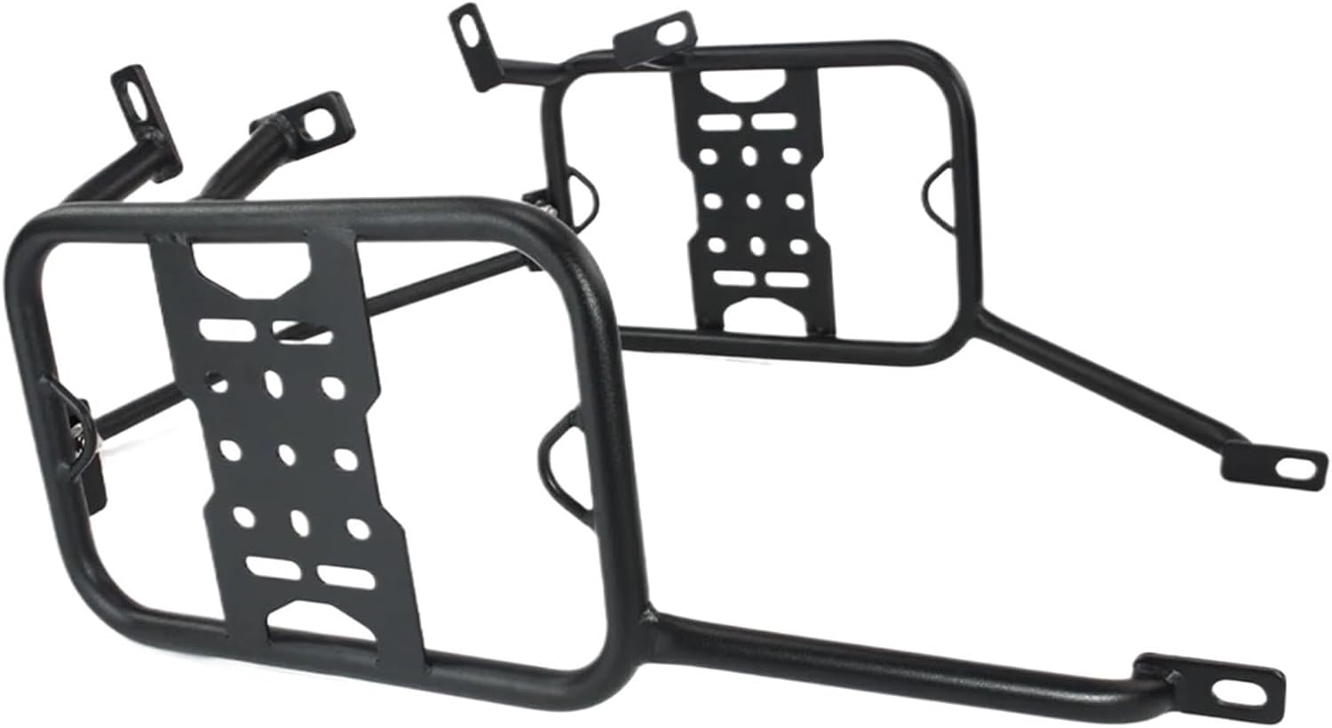 Replacement KLR 650 Side Pannier Racks Fit For KAWASAKI KLR650 2008-2018 Motorcycle Saddlebag Saddle Bag Support Guard Bars Mount Brackets