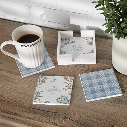 Primitivesbykathyletlifesurpriseyoucreateyourownworldcoasterset Urban Country Home Decor Primitives by kathy let life surprise you create your own world coaster set urban country home decor