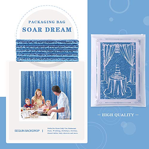 Cortina dourada de lantejoulas, 7,8 cm x 2,2 m