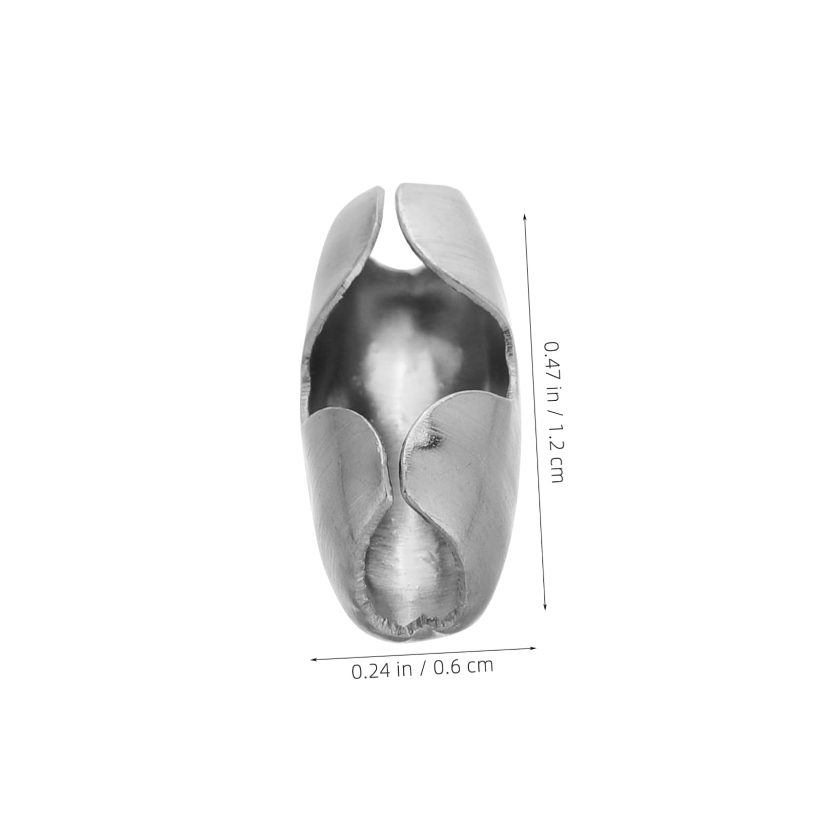 ARTIBETTER Stainless Steel Ball Chain Bead Connectors 50pcs Jewelry Making Pull Cords Connector for DIY