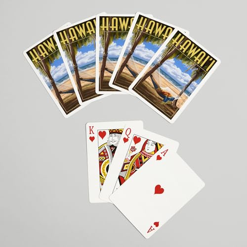 Lantern Press Hawaii, Naipes Poker 52 Cartas miniatura 7