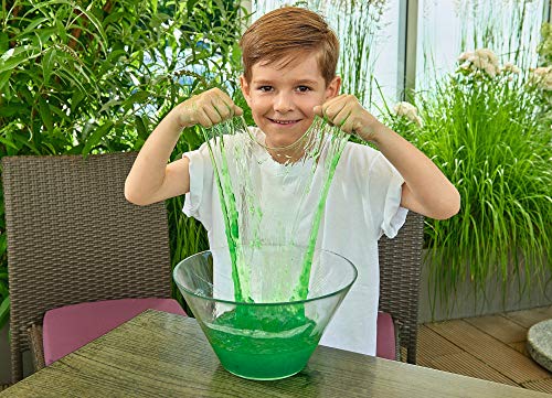 Simba 105953226 - Glibbi Slime Maker, 3-Fach Sortiert, es Wird nur EIN Artikel geliefert, Pulver verwandelt Wasser in Schleim, Glibber, in Einer Schüssel anrühren, Experiment, 50 g, ab 3 Jahren
