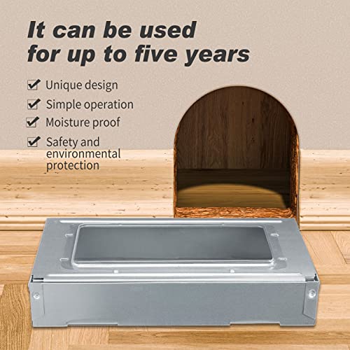Multi Catch Mouse Trap Clear Top Humanized Mouse Trap Rodent Mouse Trap For Indoor Outdoor Rat Control Pet And Kids Security (4 Pack) #TOP5