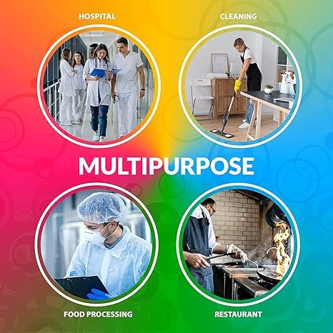 Image of Disposable Bouffant Caps for Women & Men | Non Woven Hair Net Cap | Elastic Head Cover for Hospital, Kitchen, Food Industry, Spa & Salon Use (Surgical Freen, PAck Of 400)