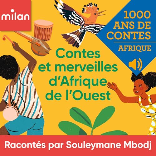 『Mille ans de contes - Contes et merveilles d'Afrique de l'Ouest』のカバーアート