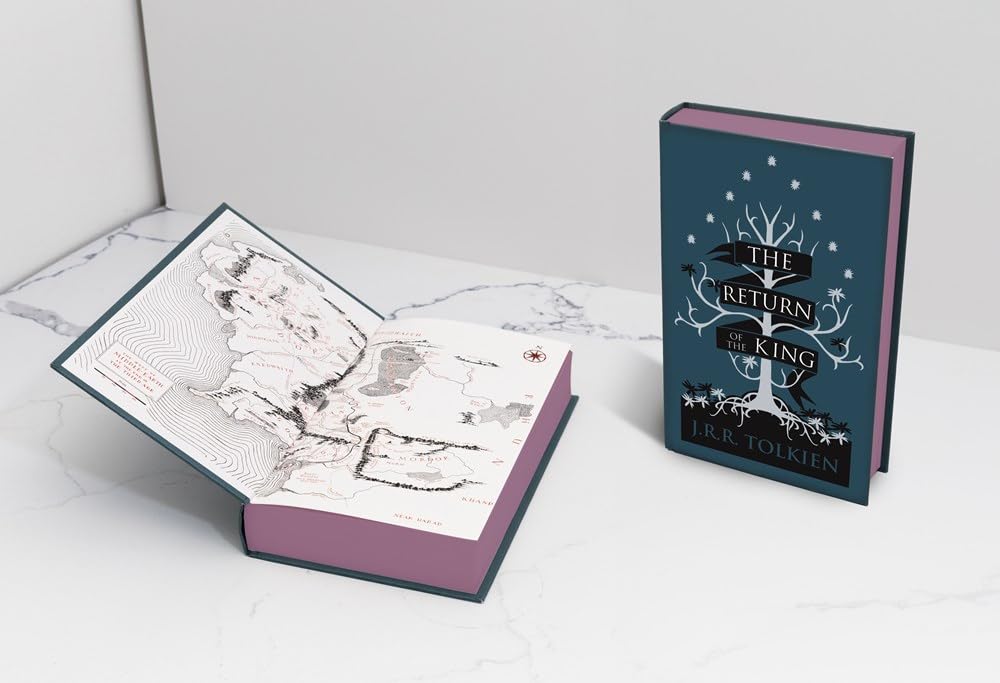 J. R. R. Tolkien Middle-earth Collector's Edition Set (5 Books): Hobbit, Silmarillion, Lord of the Rings (Fellowship, Two Towers, Return of the King)