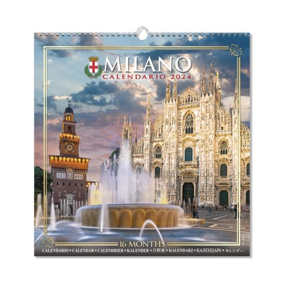 Milano Wall Calendar 31.5 x 32.5 cm (Mod.03)