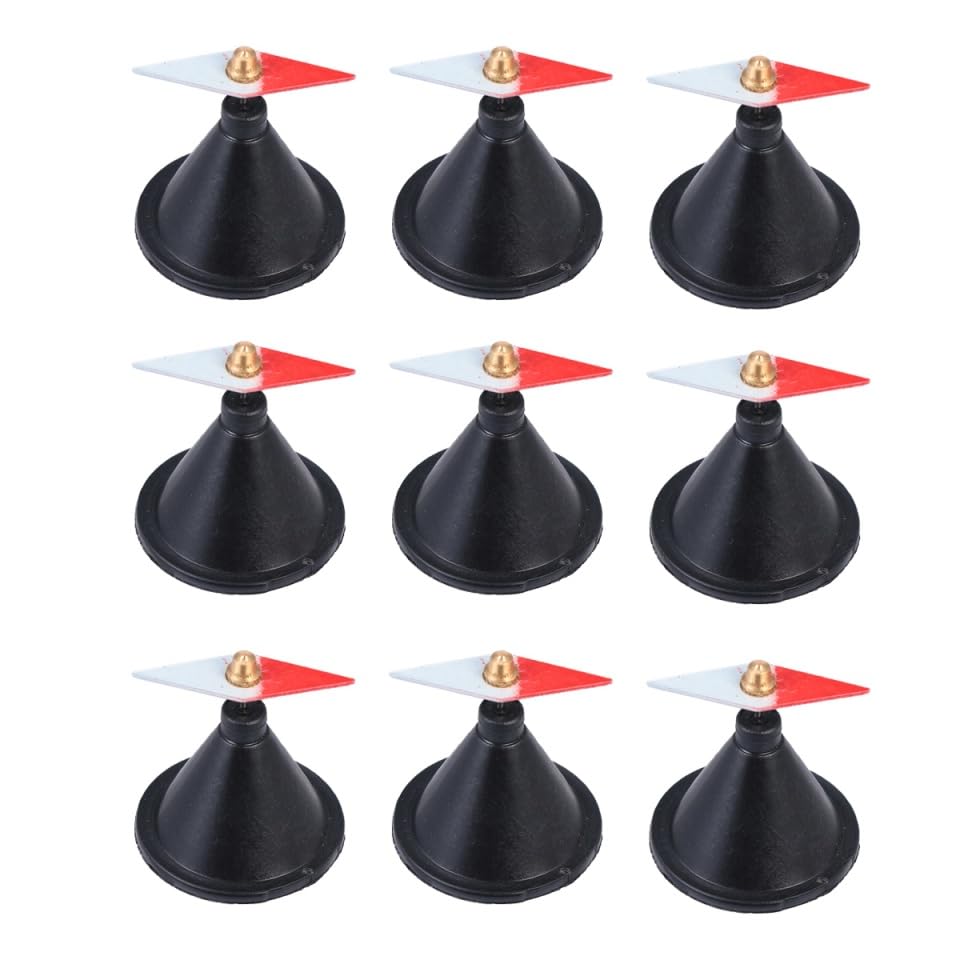 Image of ULTECHNOVO Wing-Shaped Magnetic Needle Teaching Aid Small Magnetic Needle Experimental Apparatus with Stand for Electromagnetic Induction Field Direction Stem Science Education