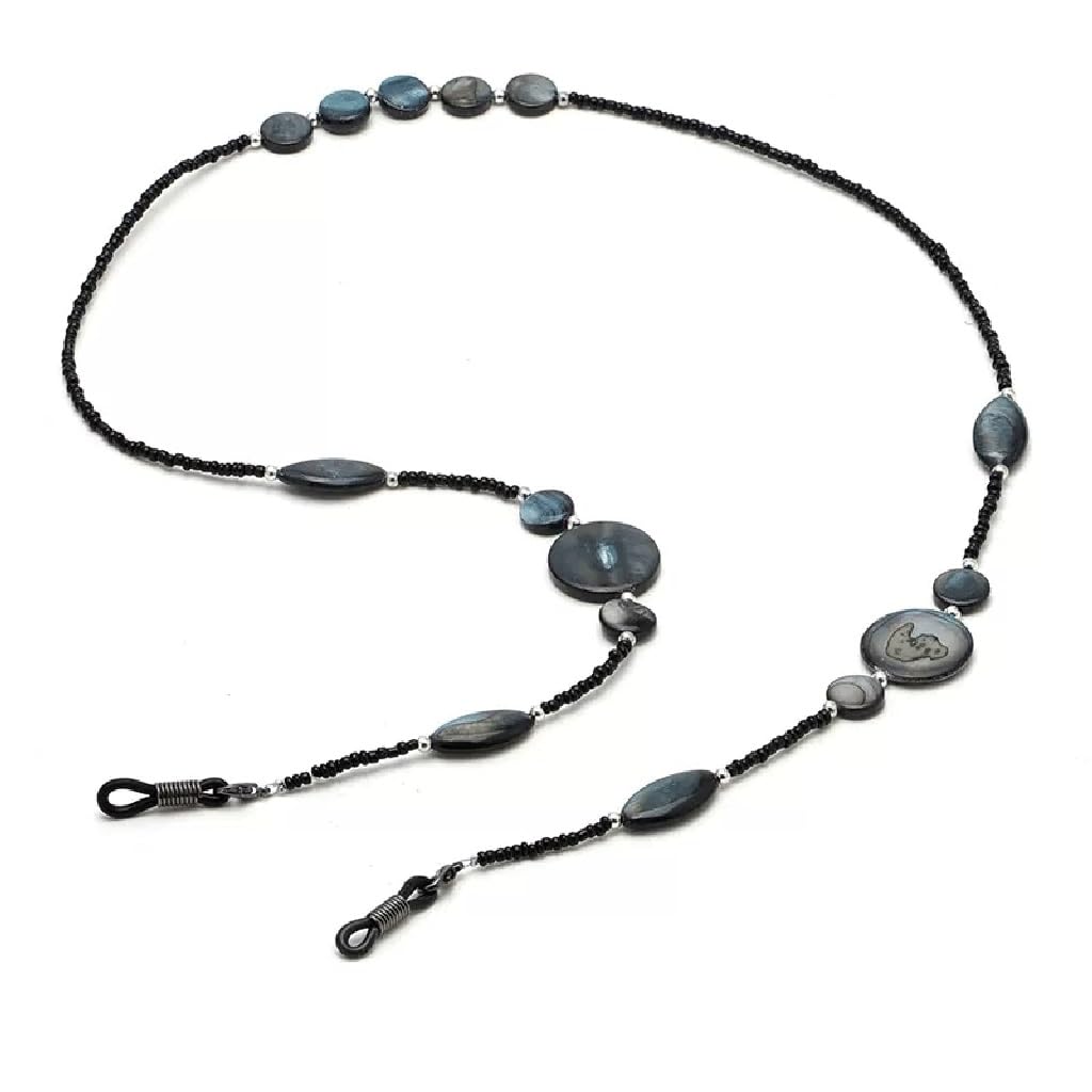 Cadena de Gafas, Cadena Colgante de Cuello Femenino, Cadena de Cuerda Colgante Decorativa