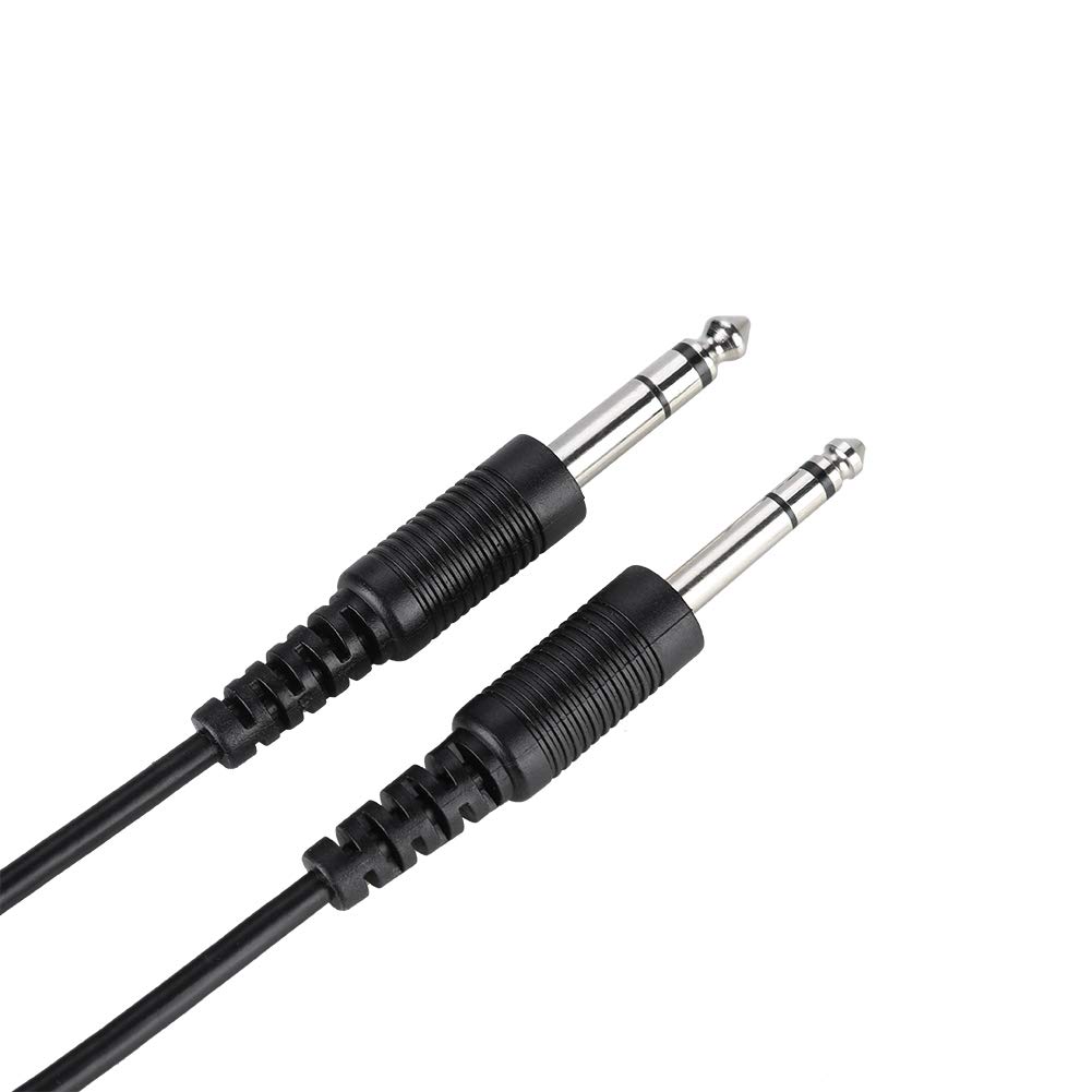 3NH® ABS Dual GA Aviation Headset DIY Replacement Cable, 2m Easy Operation Aviation Replacement Cable, for Aviation Headset