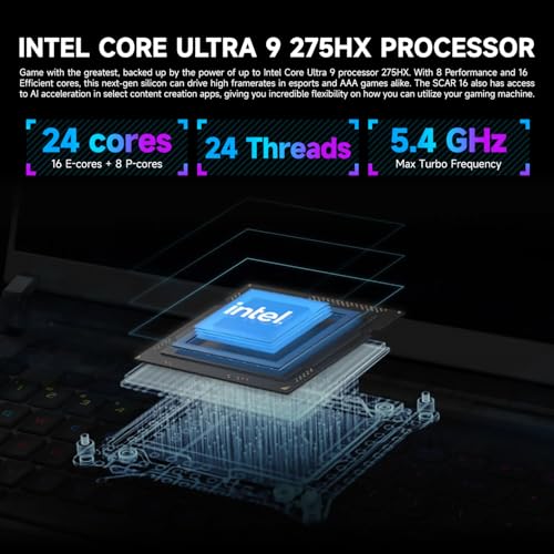 ROG Strix Scar Intel Ultra 9 275HX NVIDIA GeForce RTX 5090 Pro Gaming Laptop, 16" ROG Nebula HDR 2.5K 240Hz/3ms, 64GB DDR5 RAM, 2TB SSD, Wi-Fi 7, Window 11 Pro, Bundle con raffreddamento PCO - Notebook - Immagine 2