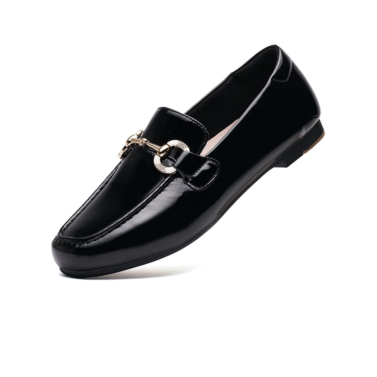 RCTEC Damen-Loafers für den Business Casual Stil- Bequeme und leichte Penny Loafers zum Anziehen mit einem Rutschverschluss, ideal für die Arbeit