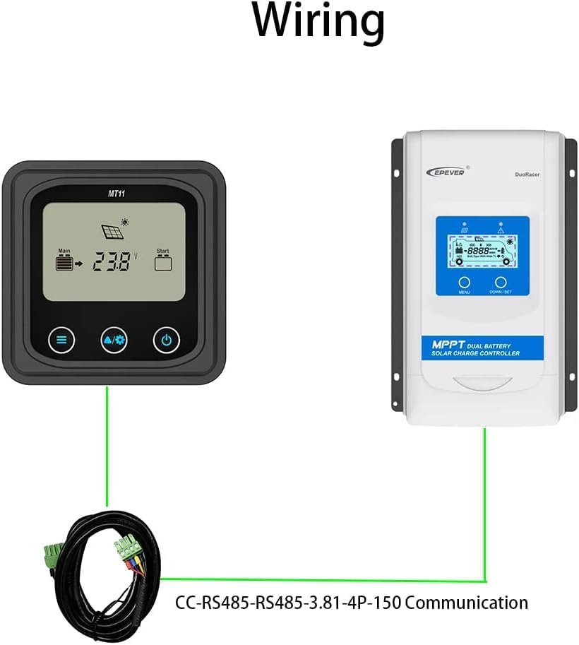 Télécommande EPEVER MT11 moniteur de camping-car pour DuoRacer