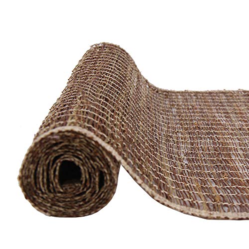 Lkh Ramie Cloth Burlap Table Runner, Retro Simple Table Runner, Hand-Woven Coffee Table Runners, Home Decoration(Size:35×200Cm) #TOP3