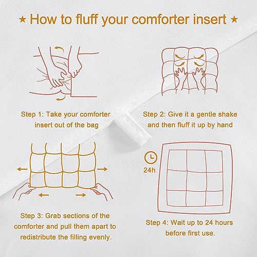 Image of NTBAY Twin Down Alternative Comforter, 68 x 90, White