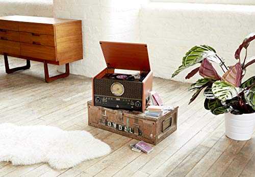 GPO Chesterton – 4 en 1 -Tourne-disque, lecteur CD, USB, radio FM, lecteur de cassettes, AUX IN, haut-parleurs intégrés - Les Beatles, Paul McCartney, John Lennon, RIngo Starr, George Harrison GPO Chesterton - 4 en 1 -Tourne-disque, lecteur CD, USB, radio FM, lecteur de cassettes, AUX IN, haut-parleurs intégrés – Image 7