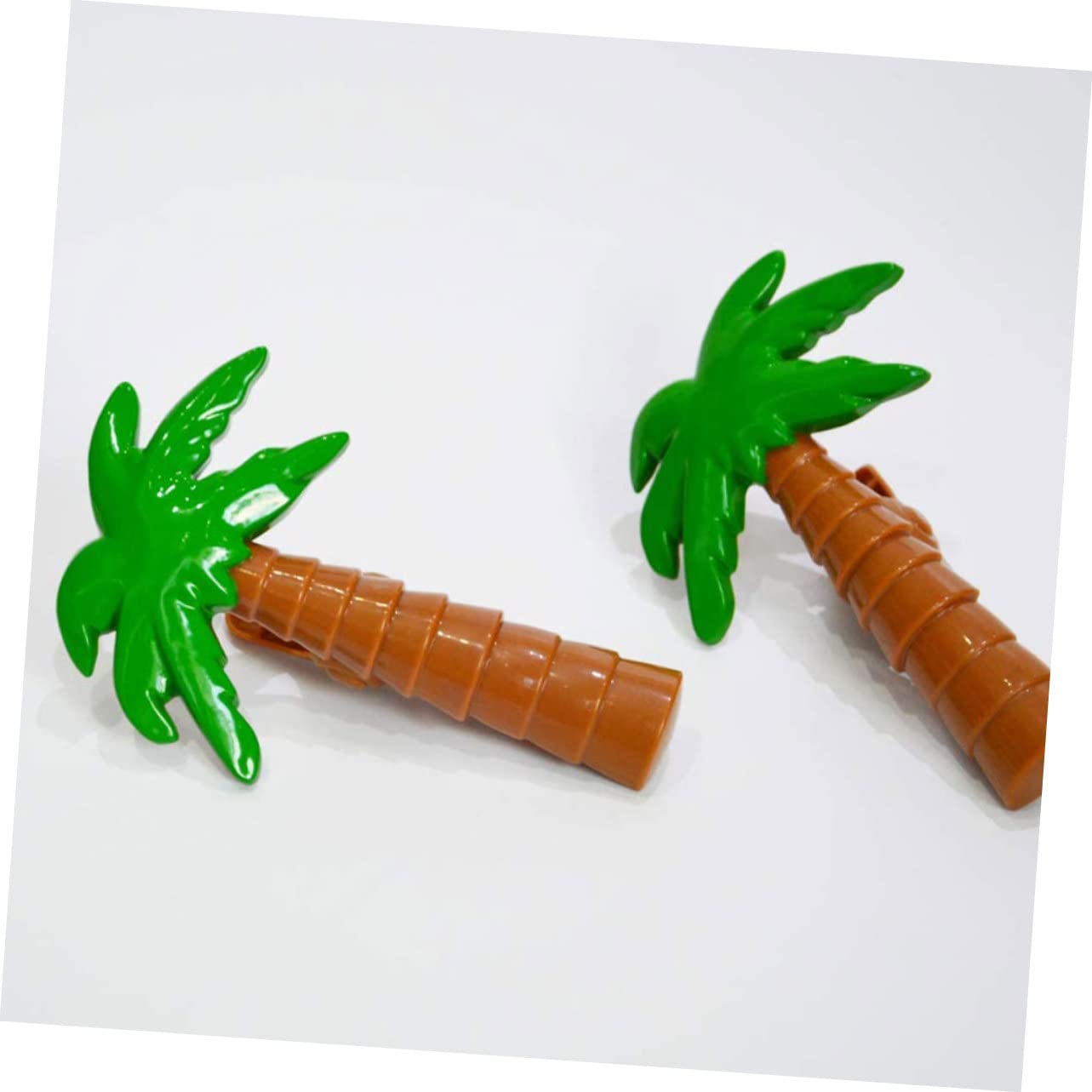 ULTECHNOVO 2 Sätze Kokosnussbaum -strandclip Groß Im Freien Handtuchhalter Strandtuch Schwimmbad Strandkorb-Clips Clips Für Strandkorbhalter Strandclips Plastik 4 Stück * 2