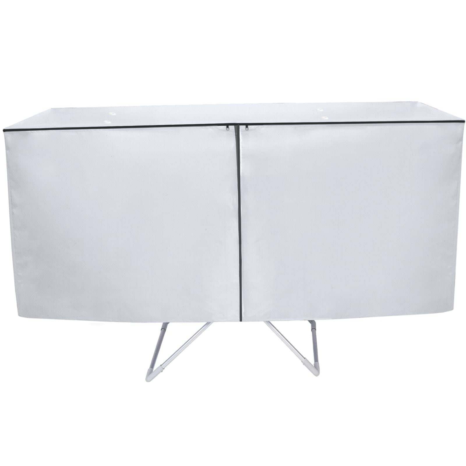 Housse De Protection Pour Séchoir à Vêtements - Respirante, 4 Fermetures éclair, Taille 130x52x120 Cm