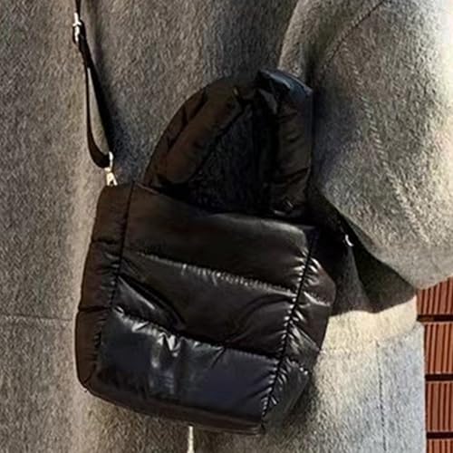 Sac à main léger en duvet avec matelassage doux et résistant - 4