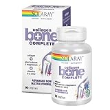 Solaray Collagen Bone Complete | Advanced Bone Matrix Formula with Plant Calcium & Magnesium | 30...