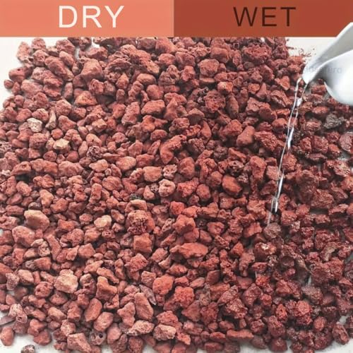 Image of Premier Plants Brown Lava Chips for Aquarium Substrate /Base for Indoor Plants /Aquarium Planted Soil Size 2-3MM 2 Liters (1.8Kg)