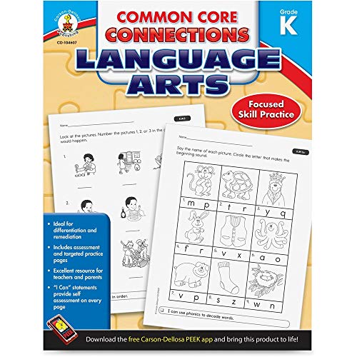 Common Core Connections Language Arts, Grade K