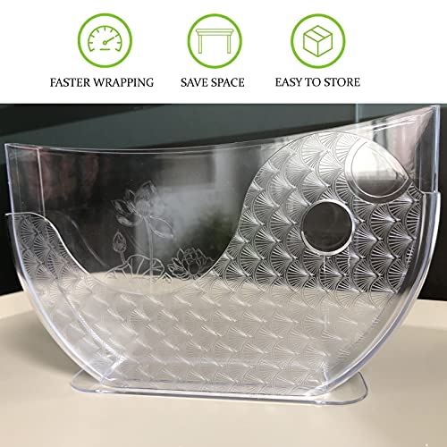 Argconner Summer Roll Water Bowl, Rice Paper Wrappers For Spring Rolls, Holder For Rice Papers Spring Roll Water Bowl (Rice Paper Not Included) #TOP1