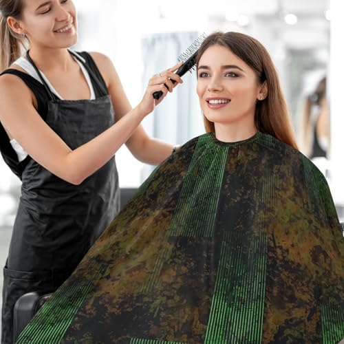 Capa para barbero impermeable y ajustable para hombres miniatura 7