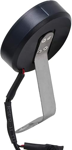 Miniatura 5 de Impermeable 3 en 1 Visión Nocturna Medidor de Motocicleta Pantalla Digital LED Voltímetro Voltaje Medidor de Temperatura Tiempo Multifunción LED